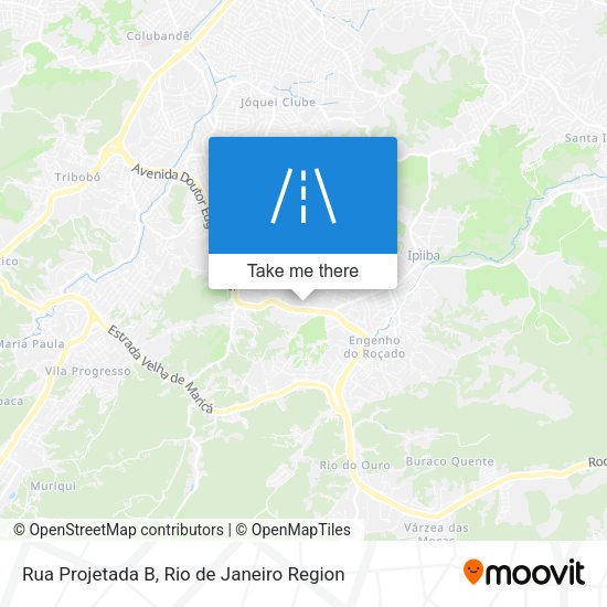 Rua Projetada B map