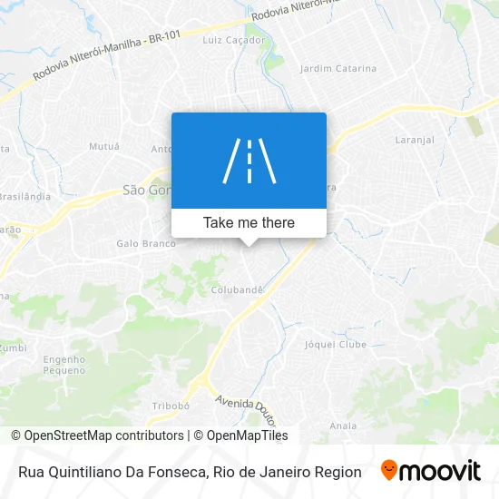 Rua Quintiliano Da Fonseca map