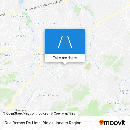 Rua Ramos De Lima map