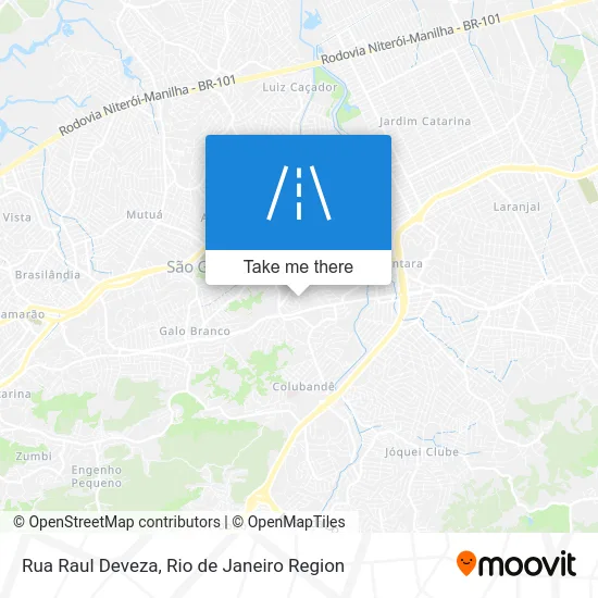 Rua Raul Deveza map