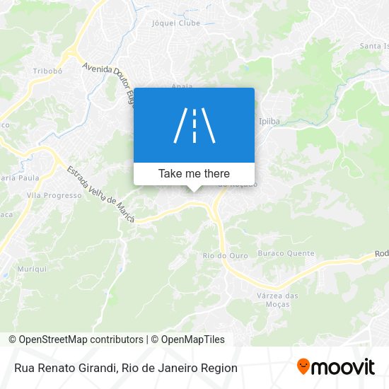 Rua Renato Girandi map