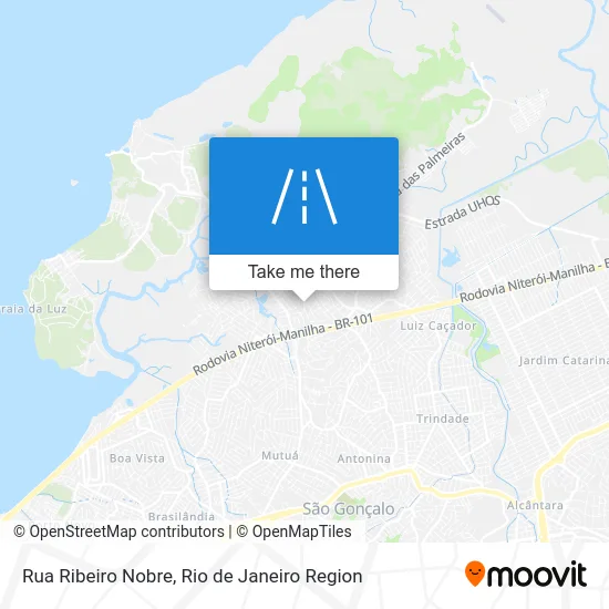 Rua Ribeiro Nobre map