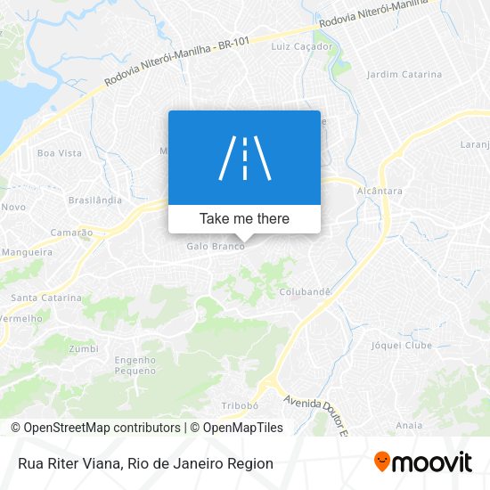 Rua Riter Viana map