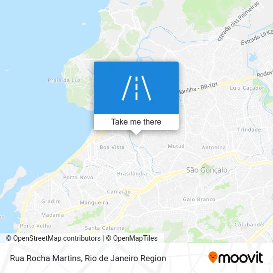 Rua Rocha Martins map