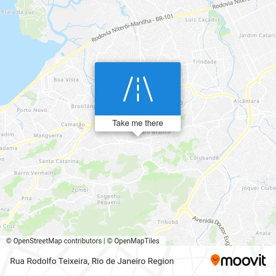 Rua Rodolfo Teixeira map