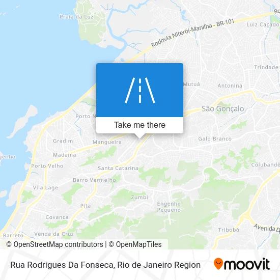 Rua Rodrigues Da Fonseca map