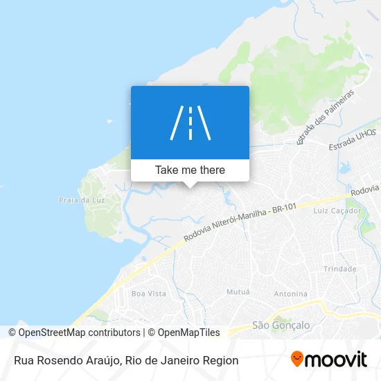 Rua Rosendo Araújo map
