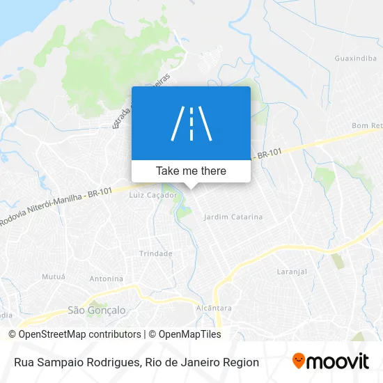 Rua Sampaio Rodrigues map