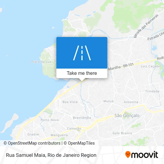 Rua Samuel Maia map