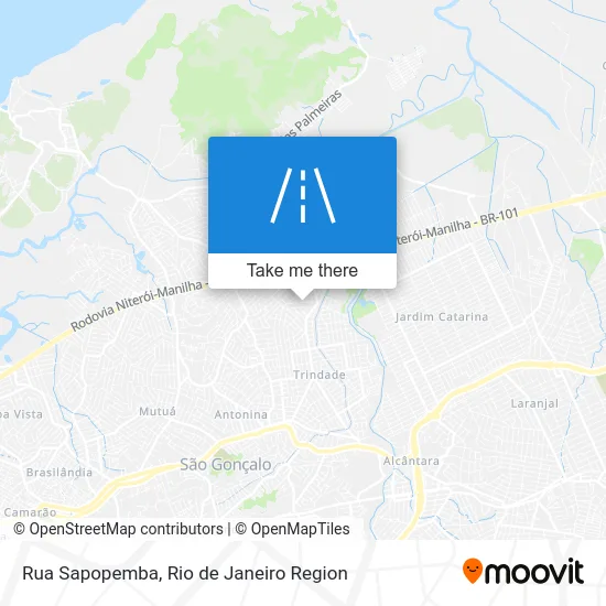 Rua Sapopemba map