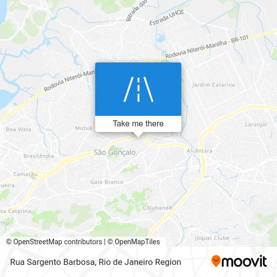 Rua Sargento Barbosa map