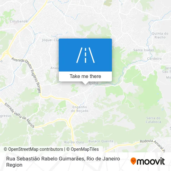 Rua Sebastião Rabelo Guimarães map