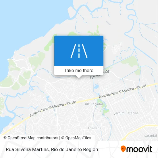 Rua Silveira Martins map