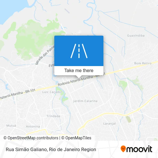Rua Simão Galiano map