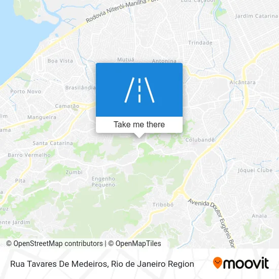 Rua Tavares De Medeiros map