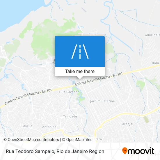 Rua Teodoro Sampaio map