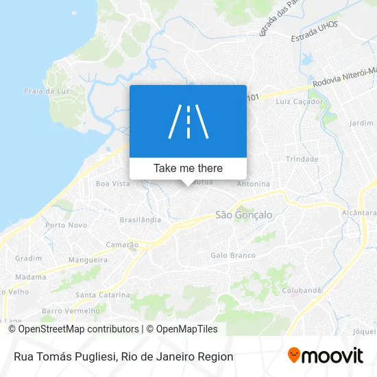 Rua Tomás Pugliesi map