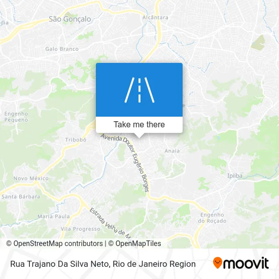 Rua Trajano Da Silva Neto map