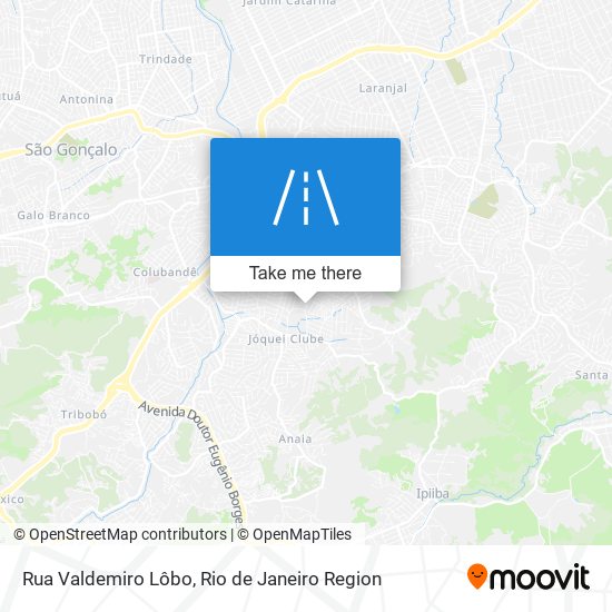 Rua Valdemiro Lôbo map
