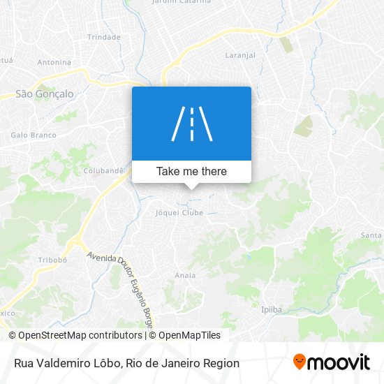 Mapa Rua Valdemiro Lôbo