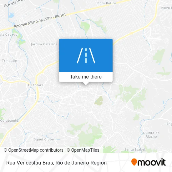 Rua Venceslau Bras map