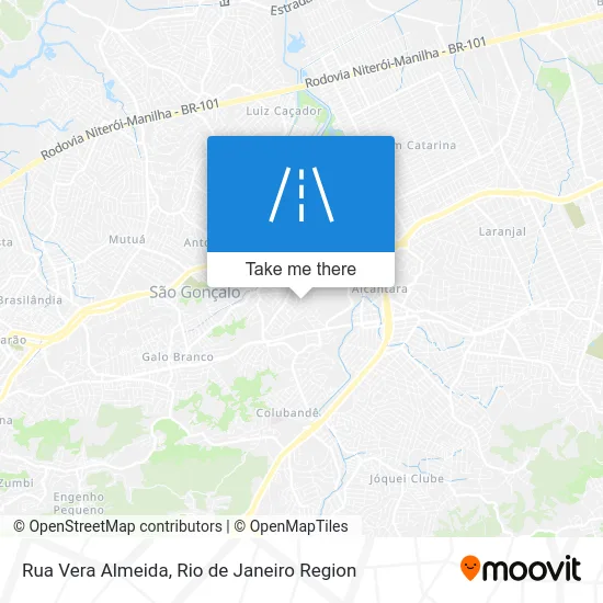 Rua Vera Almeida map