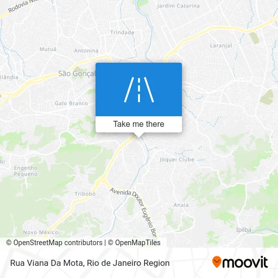 Rua Viana Da Mota map