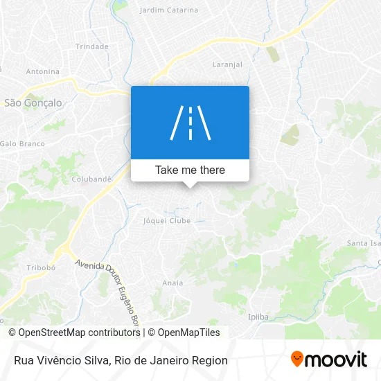 Rua Vivêncio Silva map