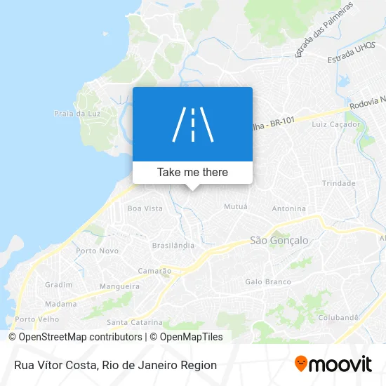 Rua Vítor Costa map