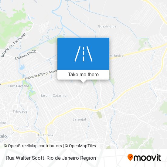 Rua Walter Scott map