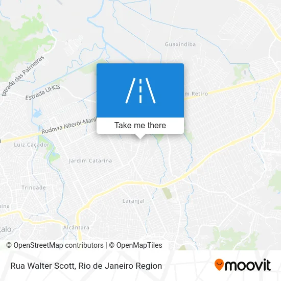 Rua Walter Scott map