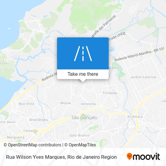 Rua Wilson Yves Marques map