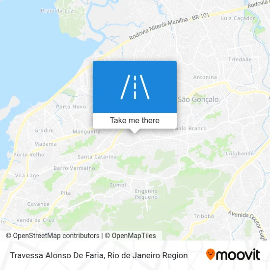 Travessa Alonso De Faria map