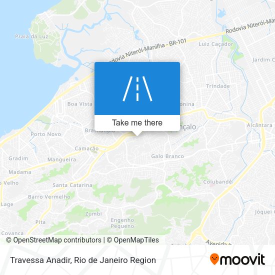 Travessa Anadir map