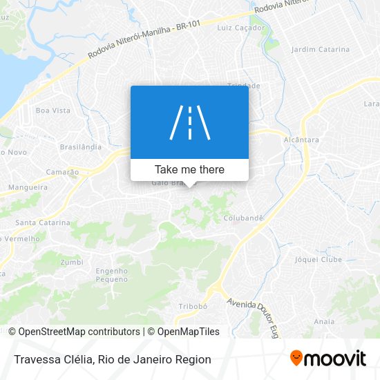 Travessa Clélia map