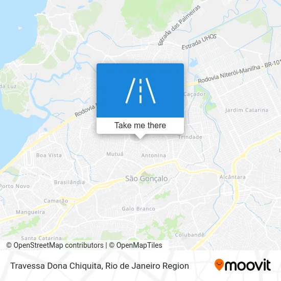 Travessa Dona Chiquita map
