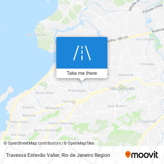 Travessa Estevão Valier map
