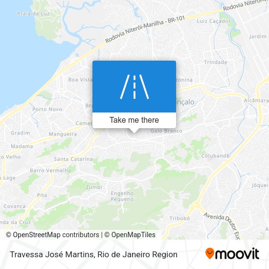 Travessa José Martins map