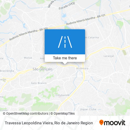 Travessa Leopoldina Vieira map