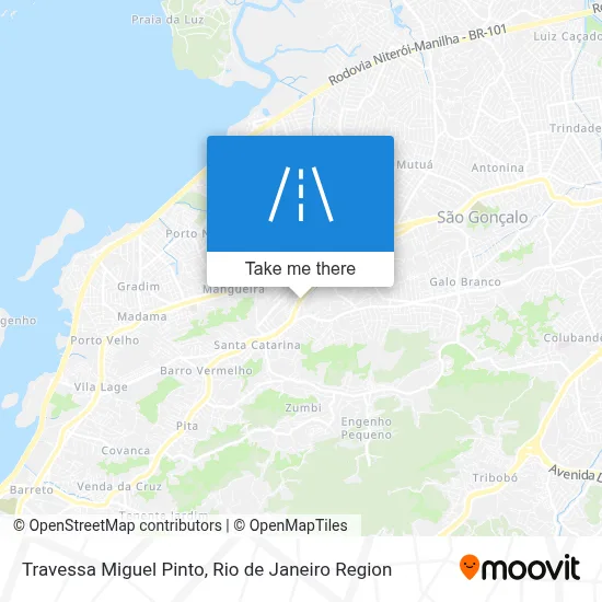 Travessa Miguel Pinto map