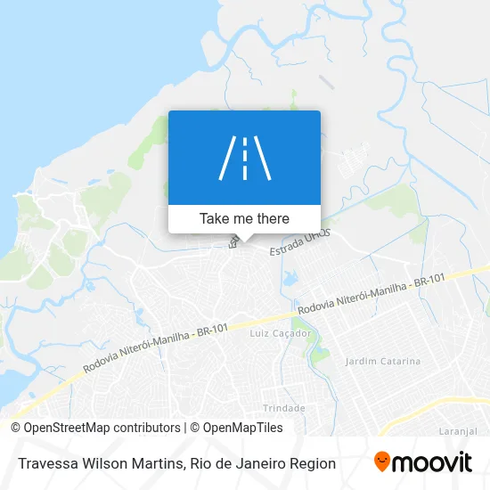 Travessa Wilson Martins map