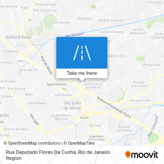 Rua Deputado Flores Da Cunha map