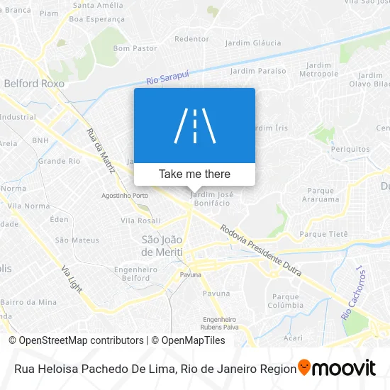 Rua Heloisa Pachedo De Lima map