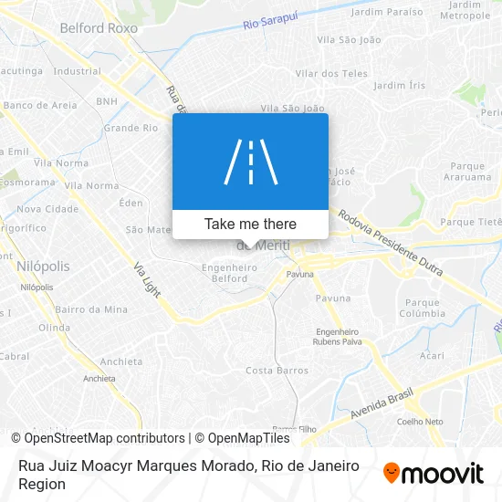 Rua Juiz Moacyr Marques Morado map