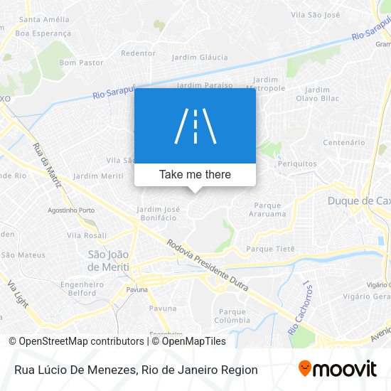 Rua Lúcio De Menezes map