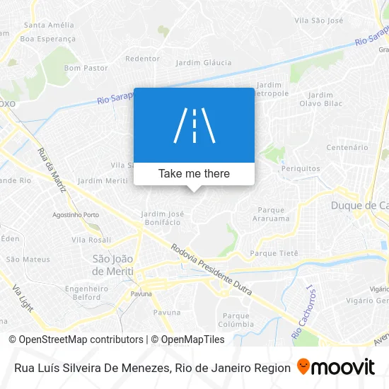 Rua Luís Silveira De Menezes map