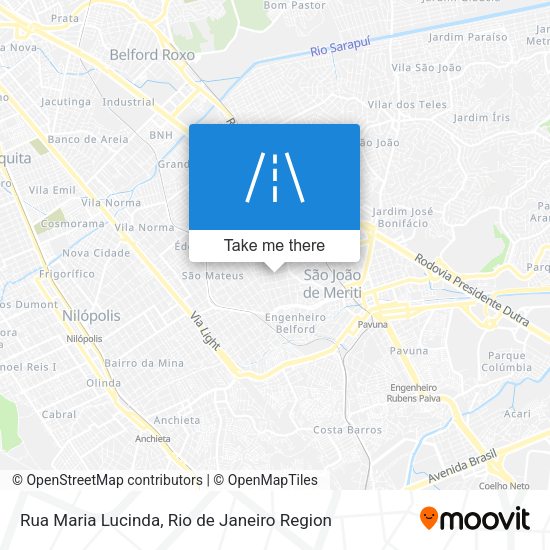 Rua Maria Lucinda map