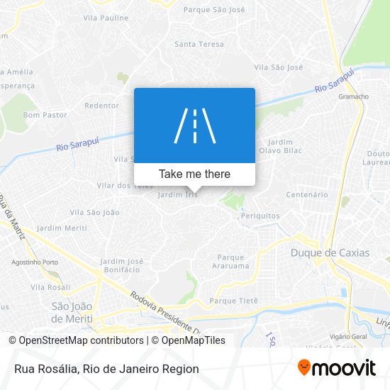 Rua Rosália map