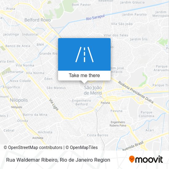 Rua Waldemar Ribeiro map