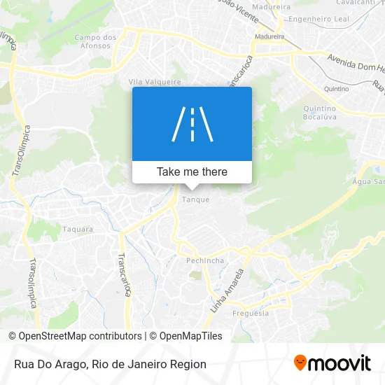 Rua Do Arago map